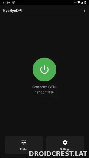 ByeByeDPI скриншот 3
