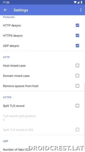 ByeByeDPI скриншот 5